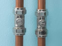 Water valves, ready to be shut off
